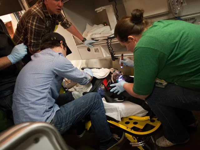 EMT students stabilize the patient at the tactical village of the new Homeland Security Education Center before transferring him to the College's new Hospital Simulation Lab in the Health and Sciences Center (HSC), where COD Nursing students took over to assess and treat the patient. NEMT sales: how to sell without overpromising coverage or capacity